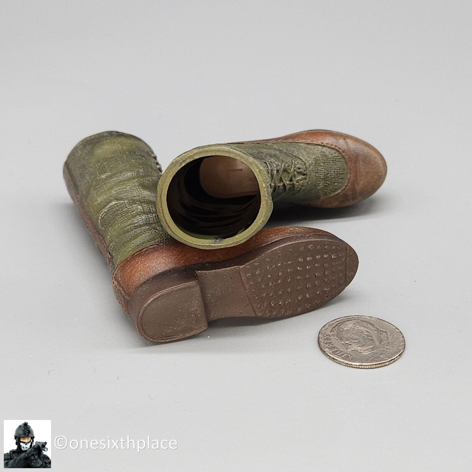 1:6 Dragon WWII German Africa Corps DAK Boots for 12" Figures