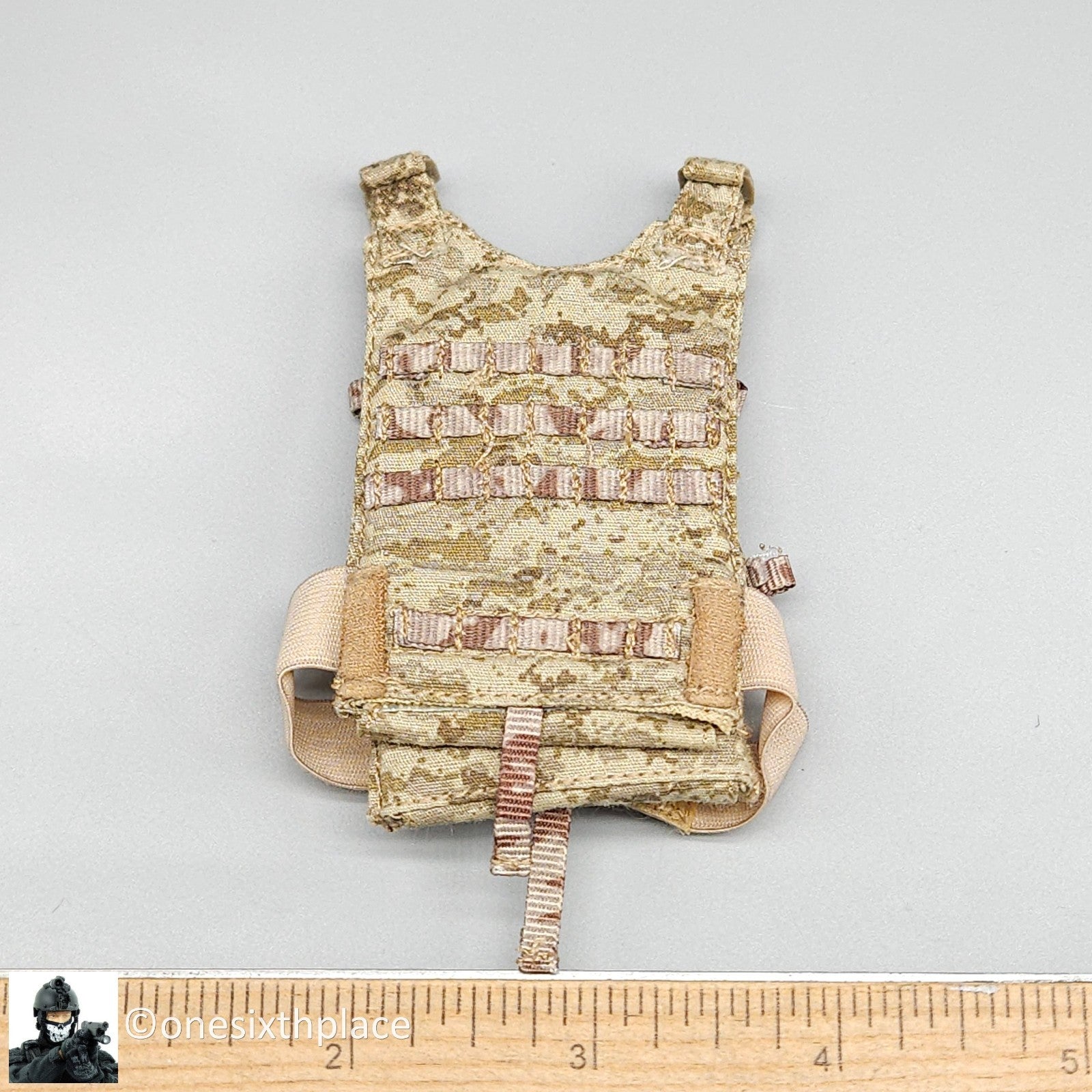 1:6 DamToys DEVGRU K9 Handler AOR1 6094 Slick Plate Carrier for 12" Figures