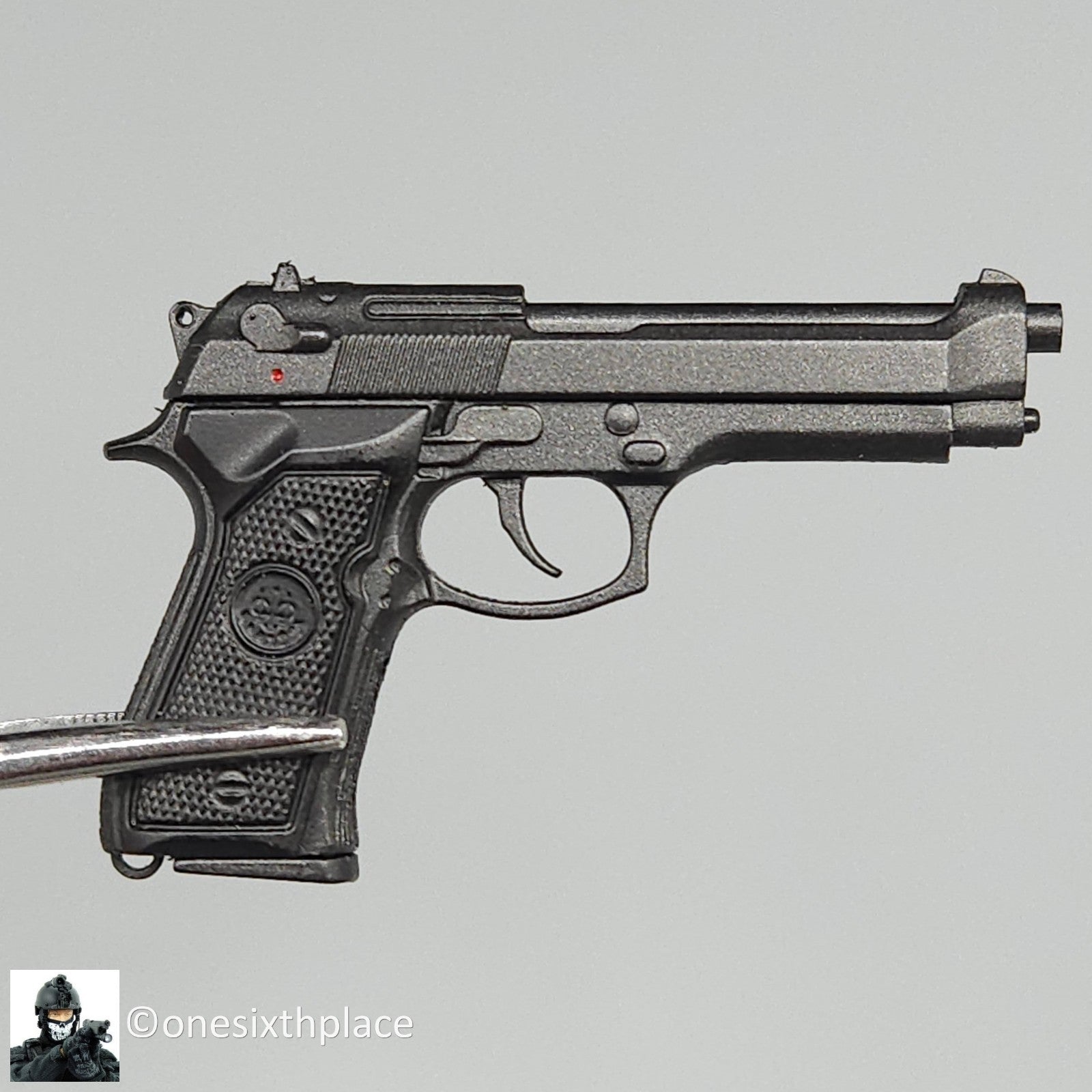 1:6 scale DamToys 75th Ranger Regiment Airborne M9 Pistol w/ Holster 12" Figures