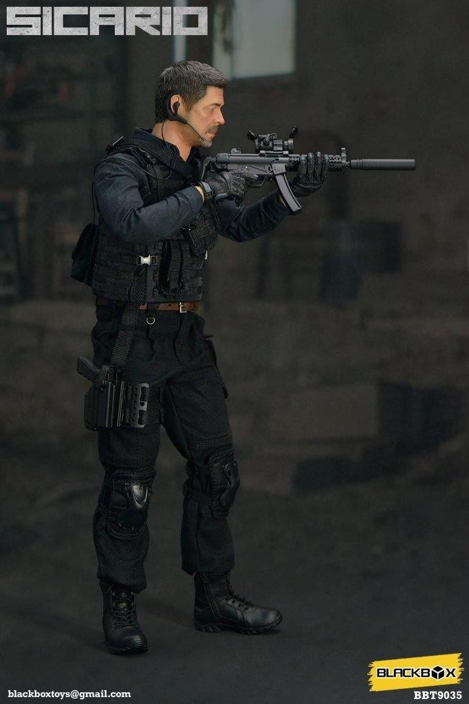 1:6 scale Black Box Toys Sicario 12" Action Figure BB9035