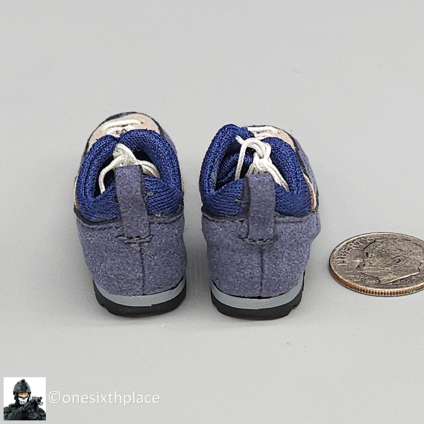 1:6 scale Flagset Serbia Sniper Mens Cloth Sneakers (Foot Type) for !2" Figures