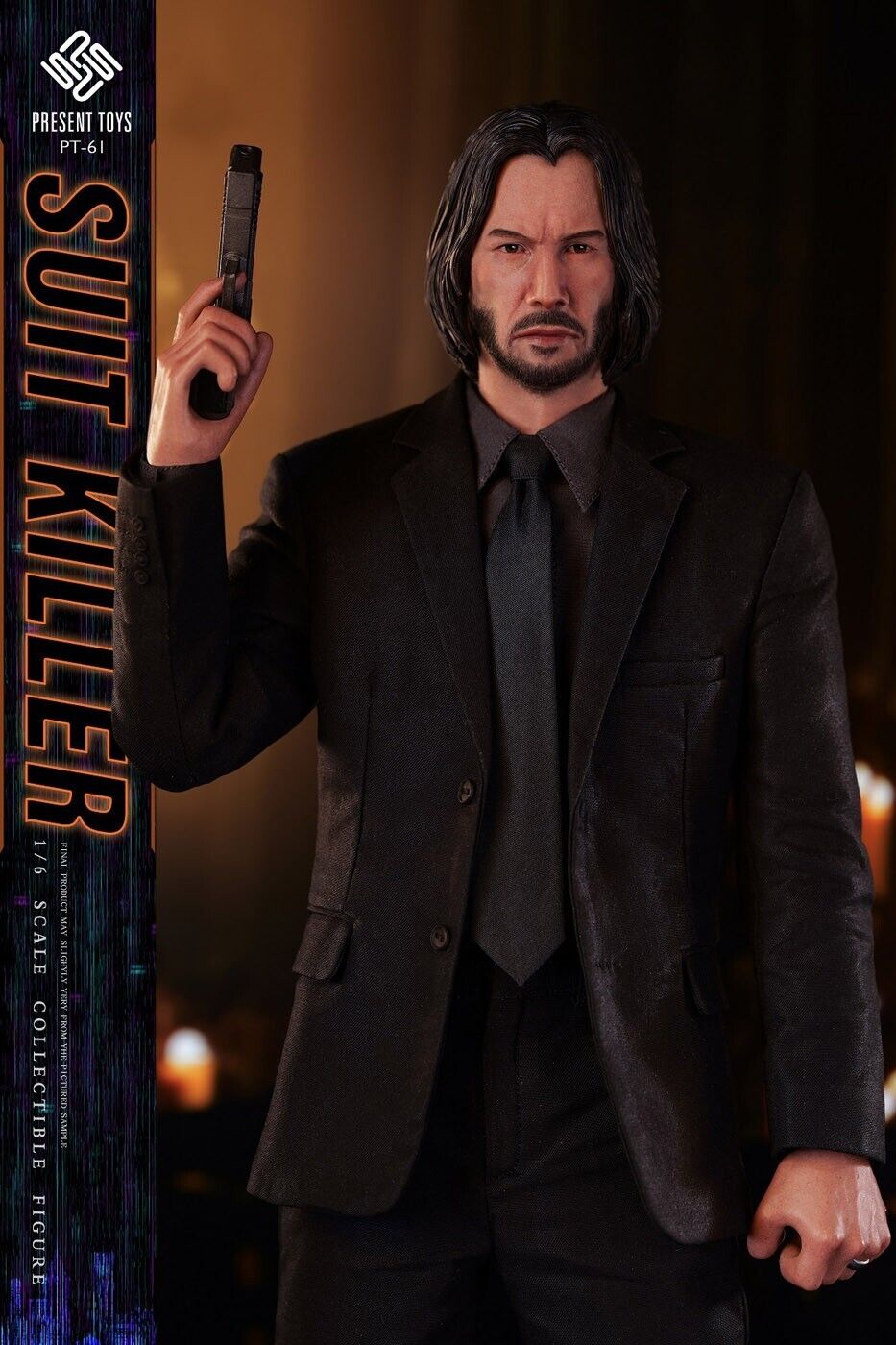 1:6 Present Toys Suit Killer 12" Action Figure John Wick