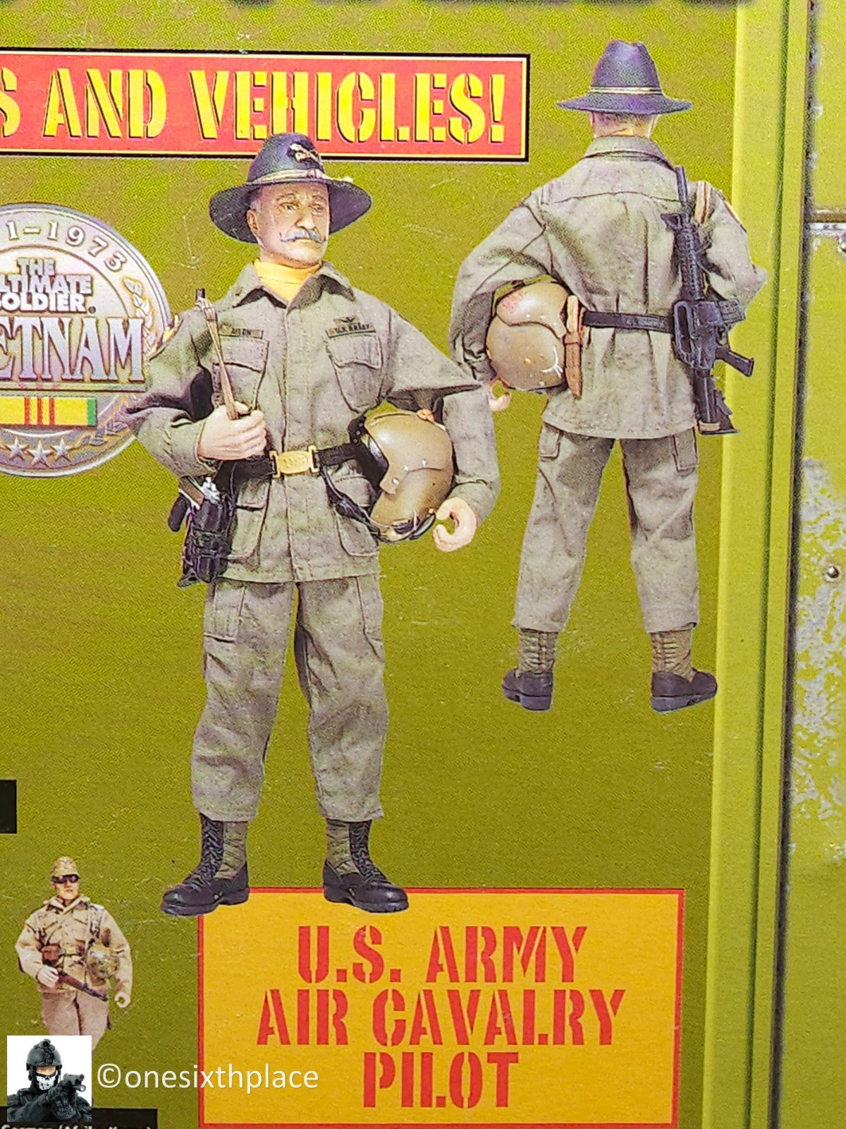 1:6 scale Ultimate Soldier Vietnam Air Cavalry Pilot 12" Action Figure