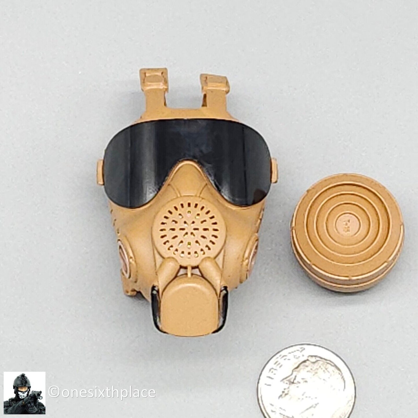 1:6 scale DamToys Russian Military Police Gas Mask for 12" Figures