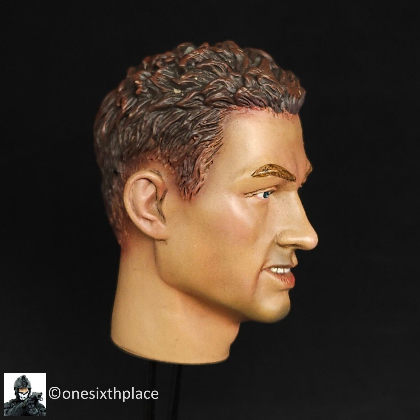 1:6 DiD WWII Russian Nikolai Sokolovsky Male Head Sculpt for 12" Figures