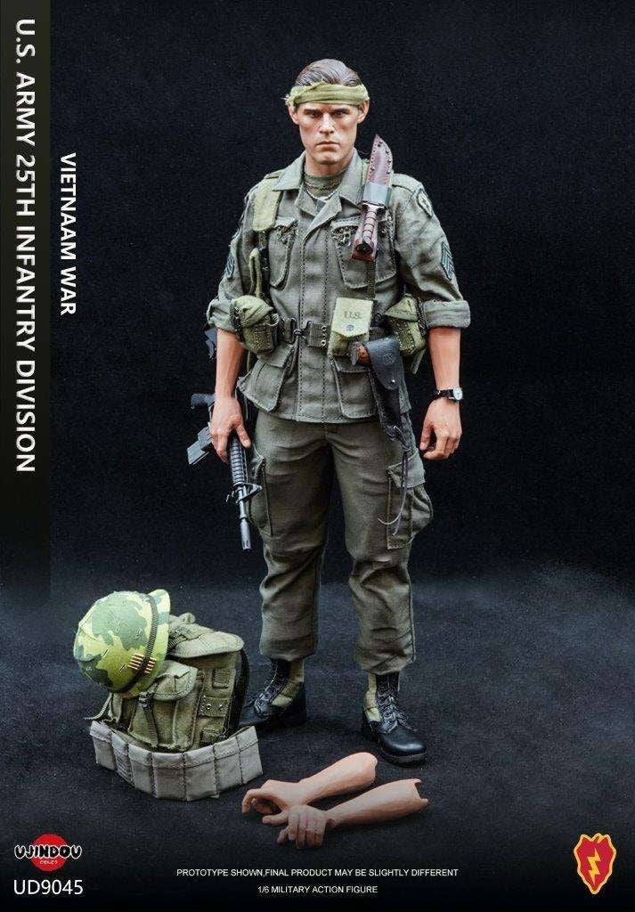 1:6 Ujindou Vietnam US Army 25th Infantry M56 Ammo Pouch (x1) for 12" Figures