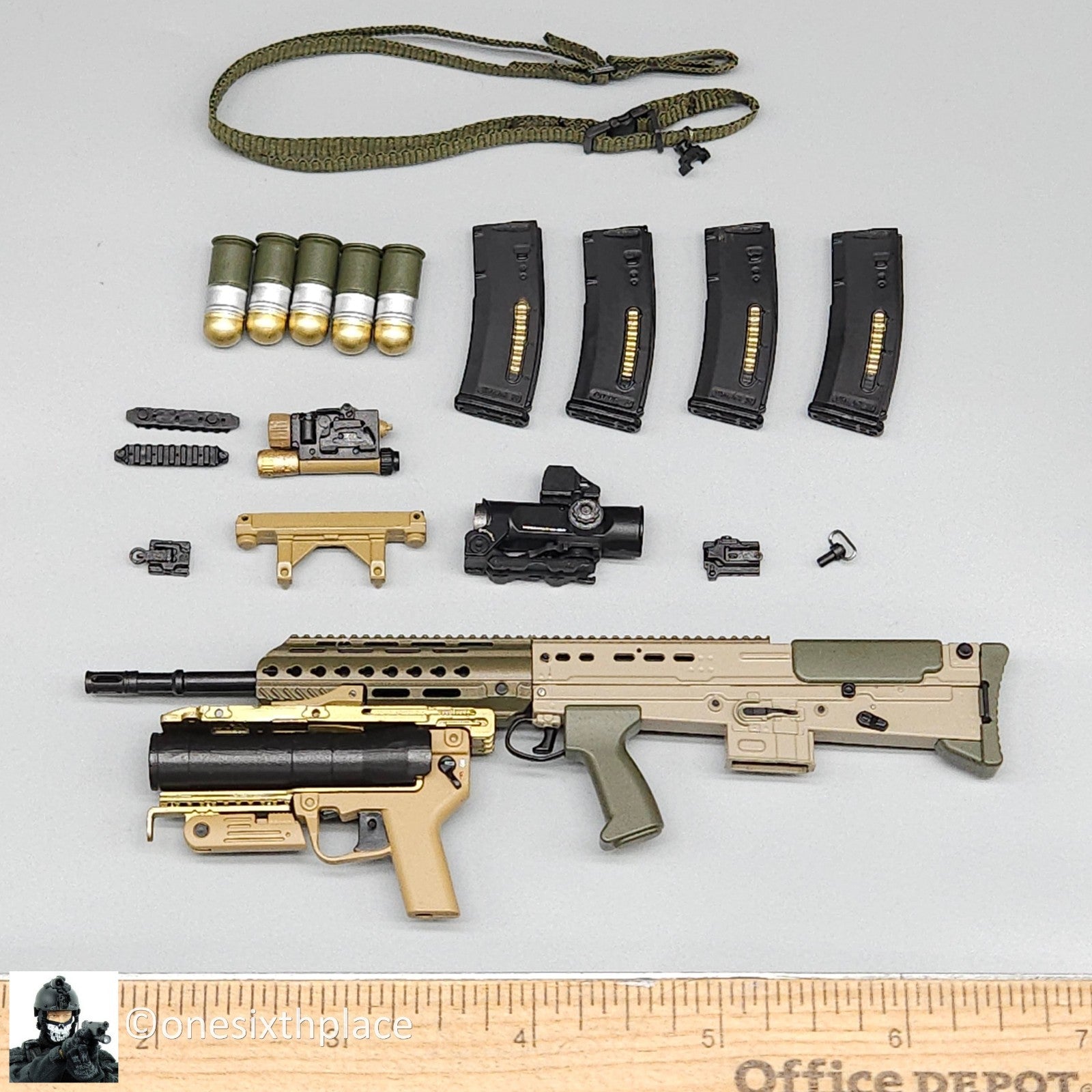 1:6 Easy & Simple British Army Brigade of Gurkhas L85A3 Rifle Set 12" Figures