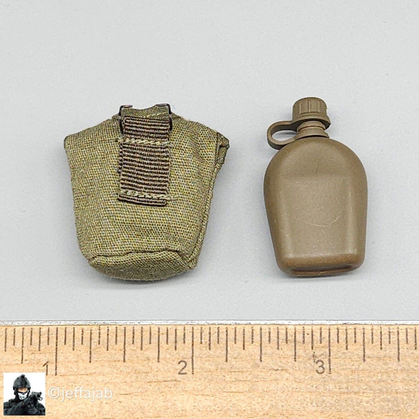 1:6 Ujindou Vietnam MACV-SOG Cross-Border Operation Canteen w/ Wire Hooks