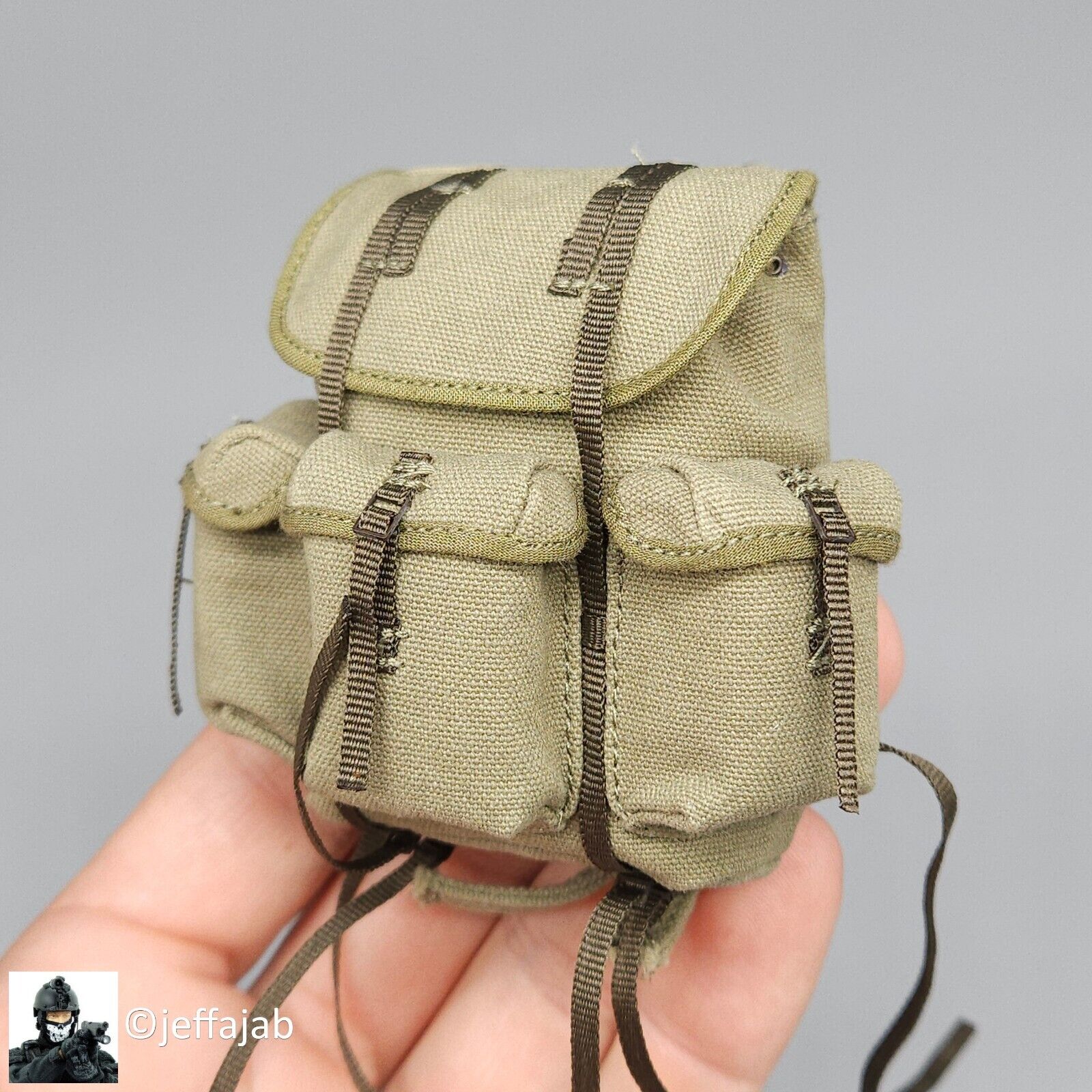 1:6 Ujindou Vietnam MACV-SOG Recon Team Rucksack Backpack for 12" Figures