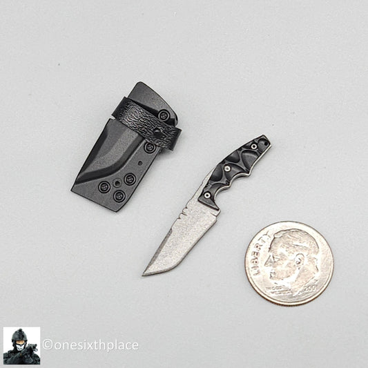 1:6 Easy & Simple PMC Tactical Knife & Sheath for 12" Figures