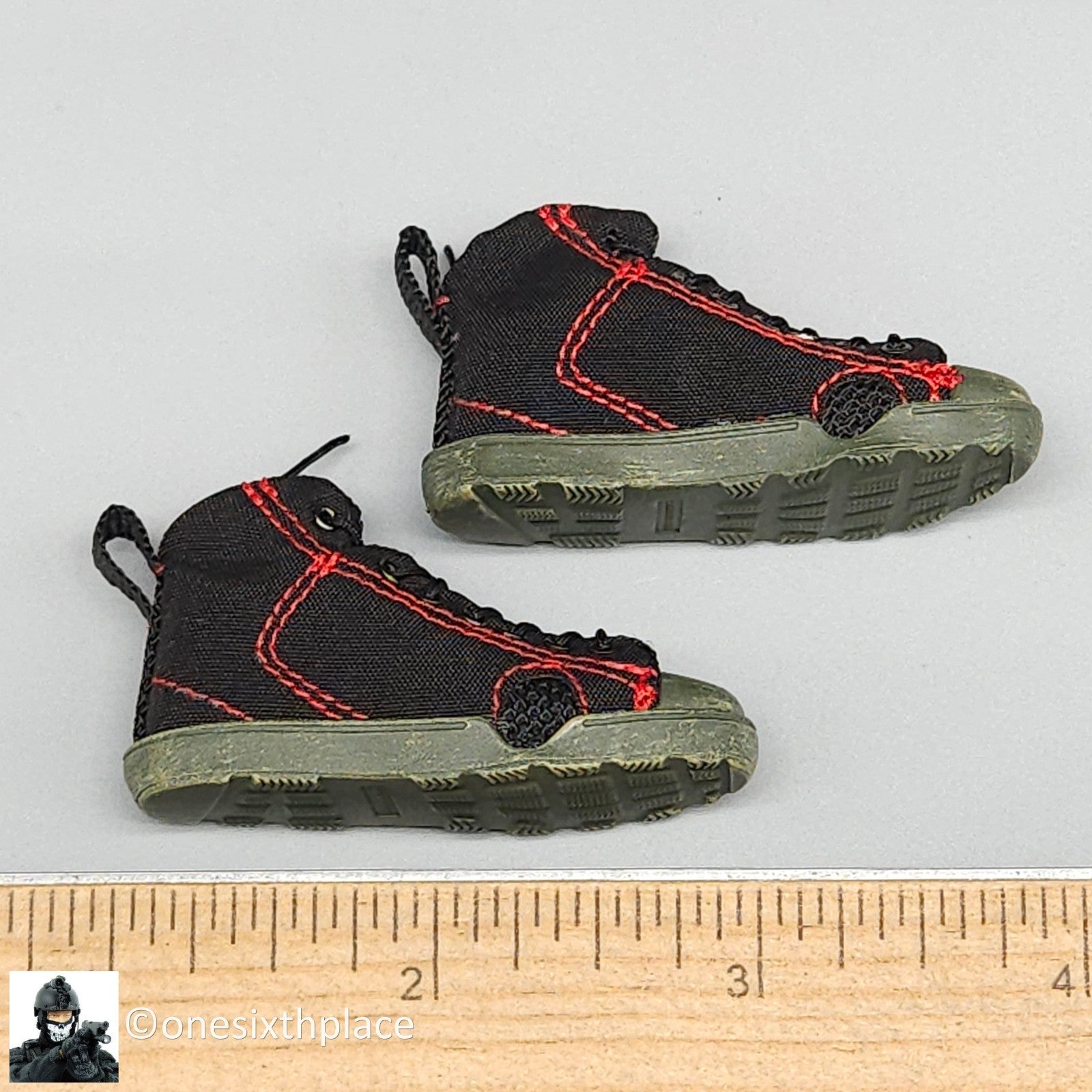 1:6 Easy & Simple ZERT Super Death Squad One Way Ticket Boots for 12" Figures