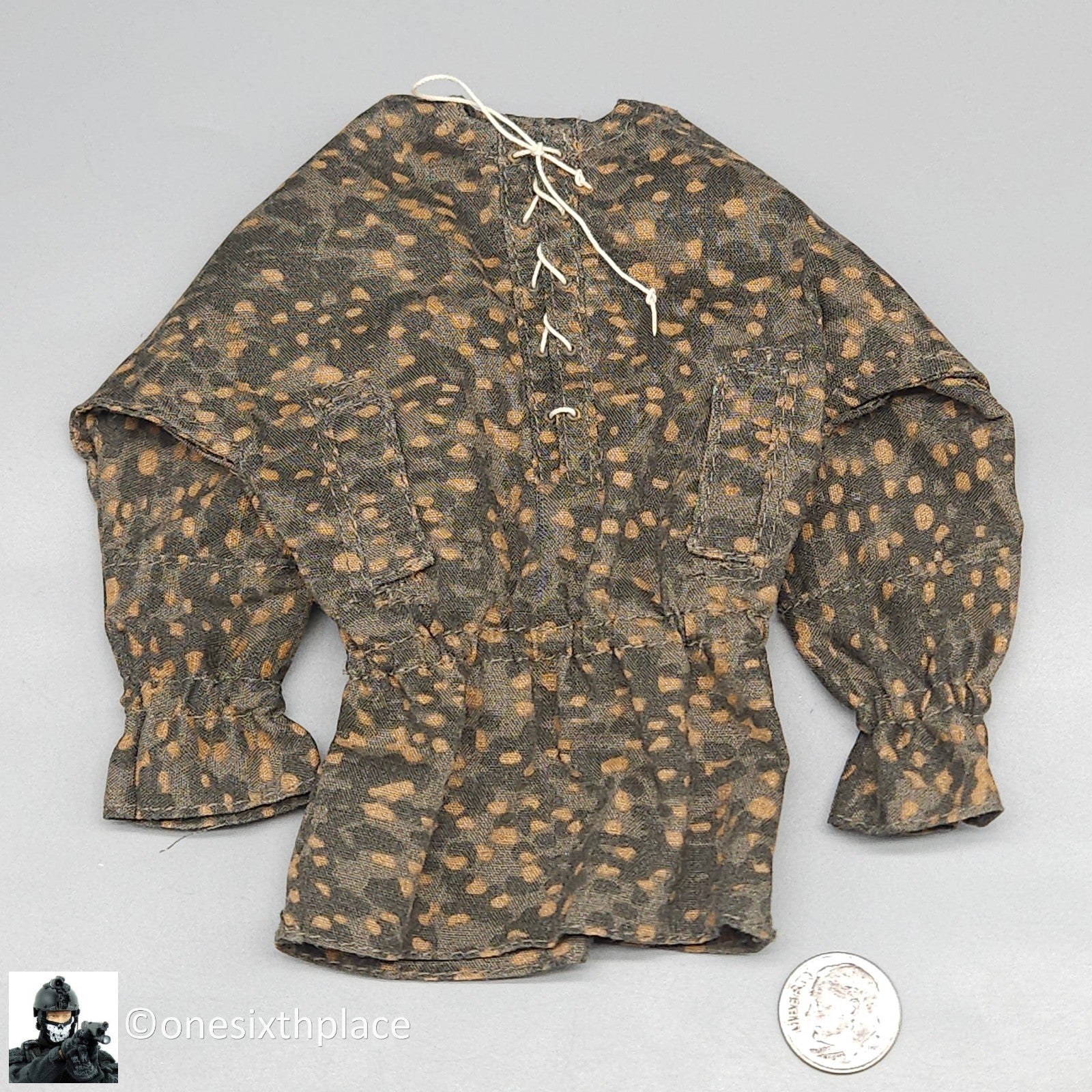 1:6 scale Dragon WWII German Elite Officer Plane Tree Camo Smock #2 12" Figures