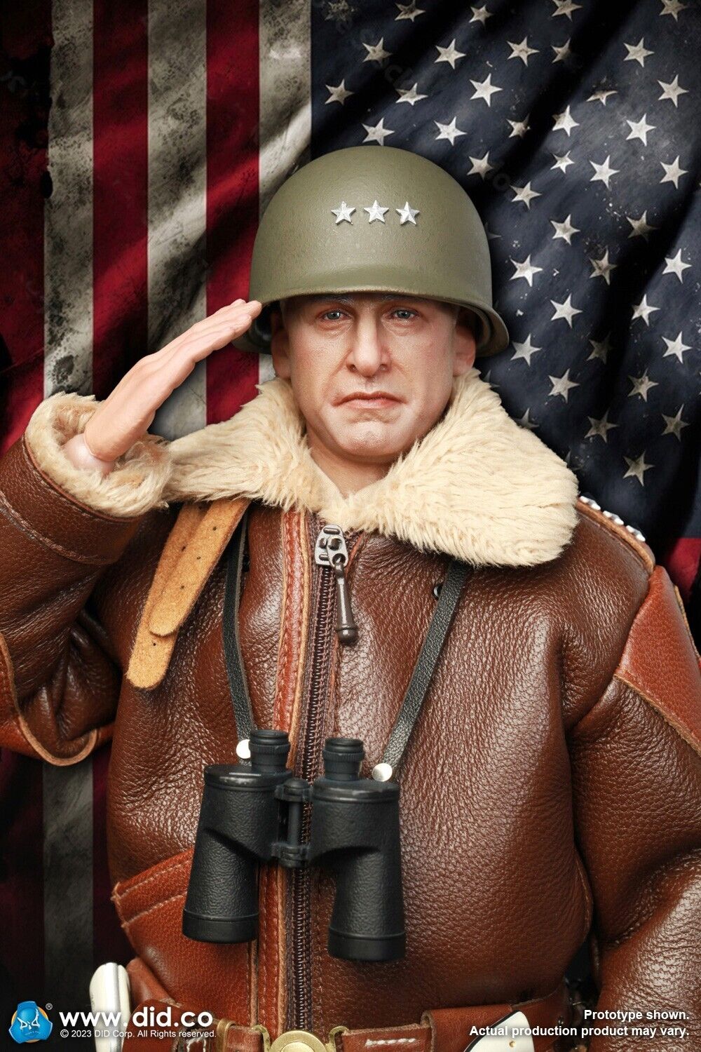 1:6 scale DiD Accessory Kit of WWII General Patton George C Scott Version E60071
