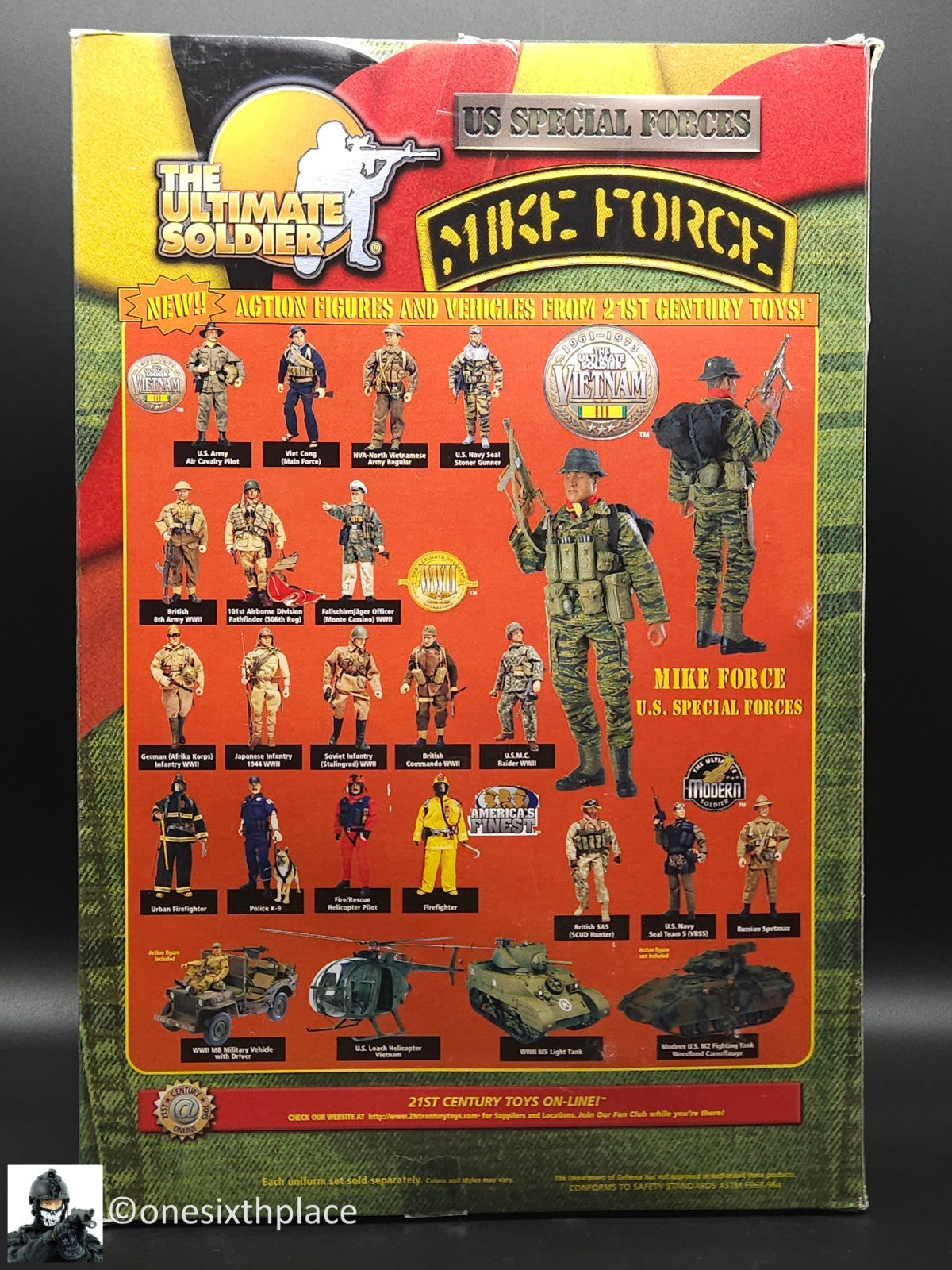 1:6 scale Ultimate Soldier Vietnam US Special Force MIKE Force 12" Action Figure