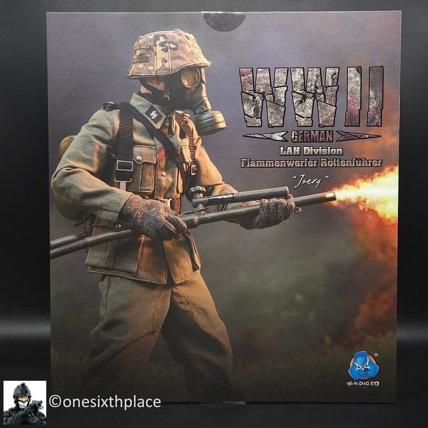 1:6 scale DiD WWII German LAH Division Heer Flammenwerfer Gefreiter Joerg