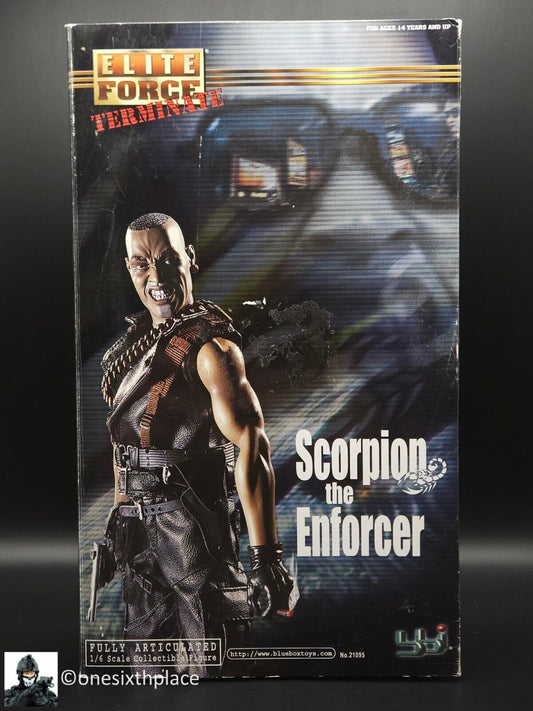 1:6 BBI Elite Force Terminate "Scorpion the Enforcer" 12" Action Figure Villain