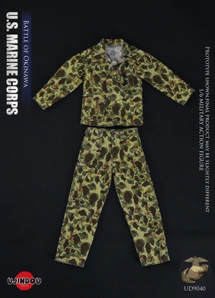 1:6 scale Ujindou WWII US Marine Corps in Okinawa 12" Figure UD9040