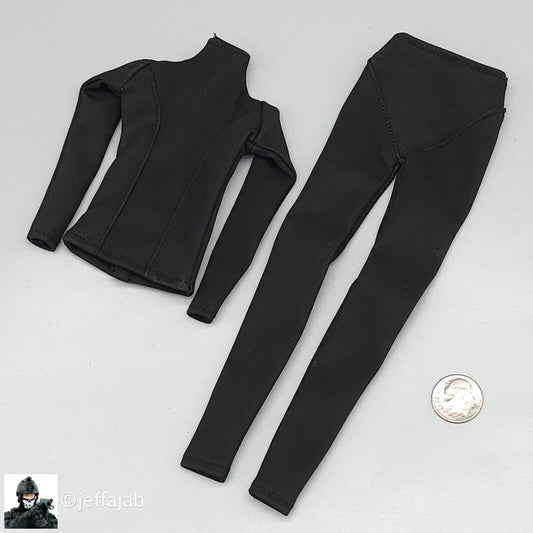 1:6 Triad Toys Female Black Wetsuit 3.0 for 12" Figures