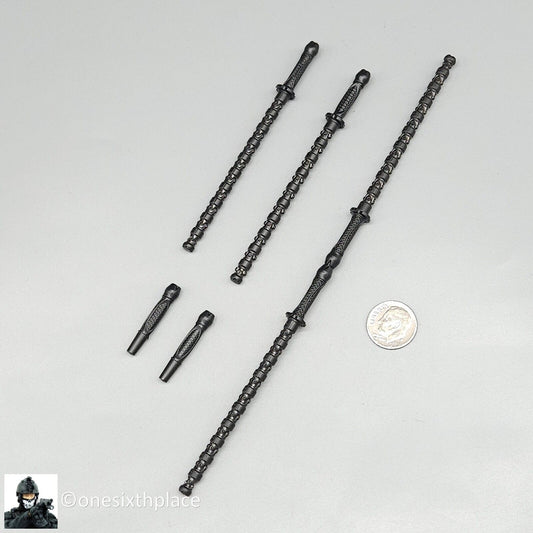 1:6 scale Hot Toys Avengers Endgame Black Widow Batons Set for 12" Figures