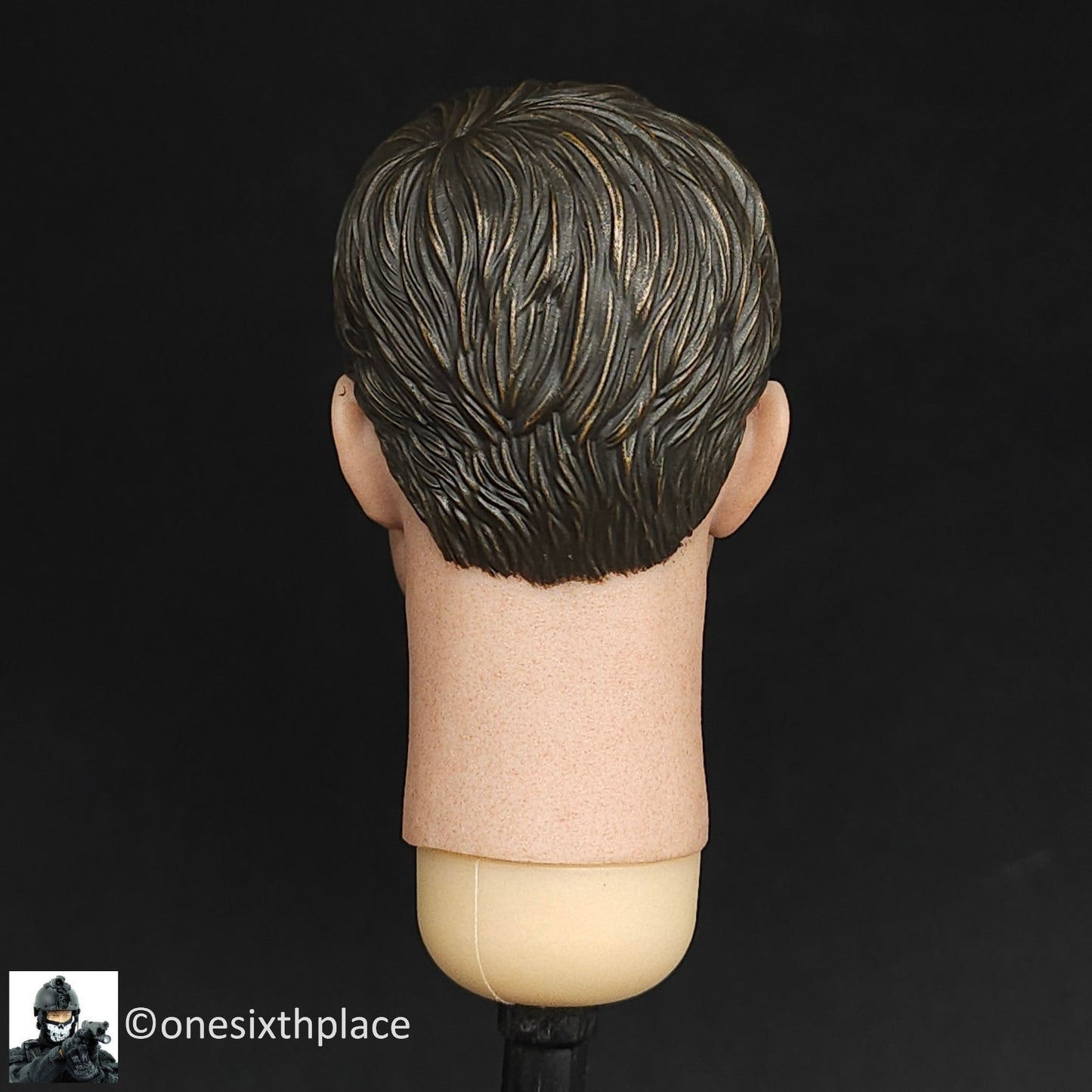 1:6 Facepool WWII USMC Snafu Rami Malek Male Head Sculpt for 12" Figures