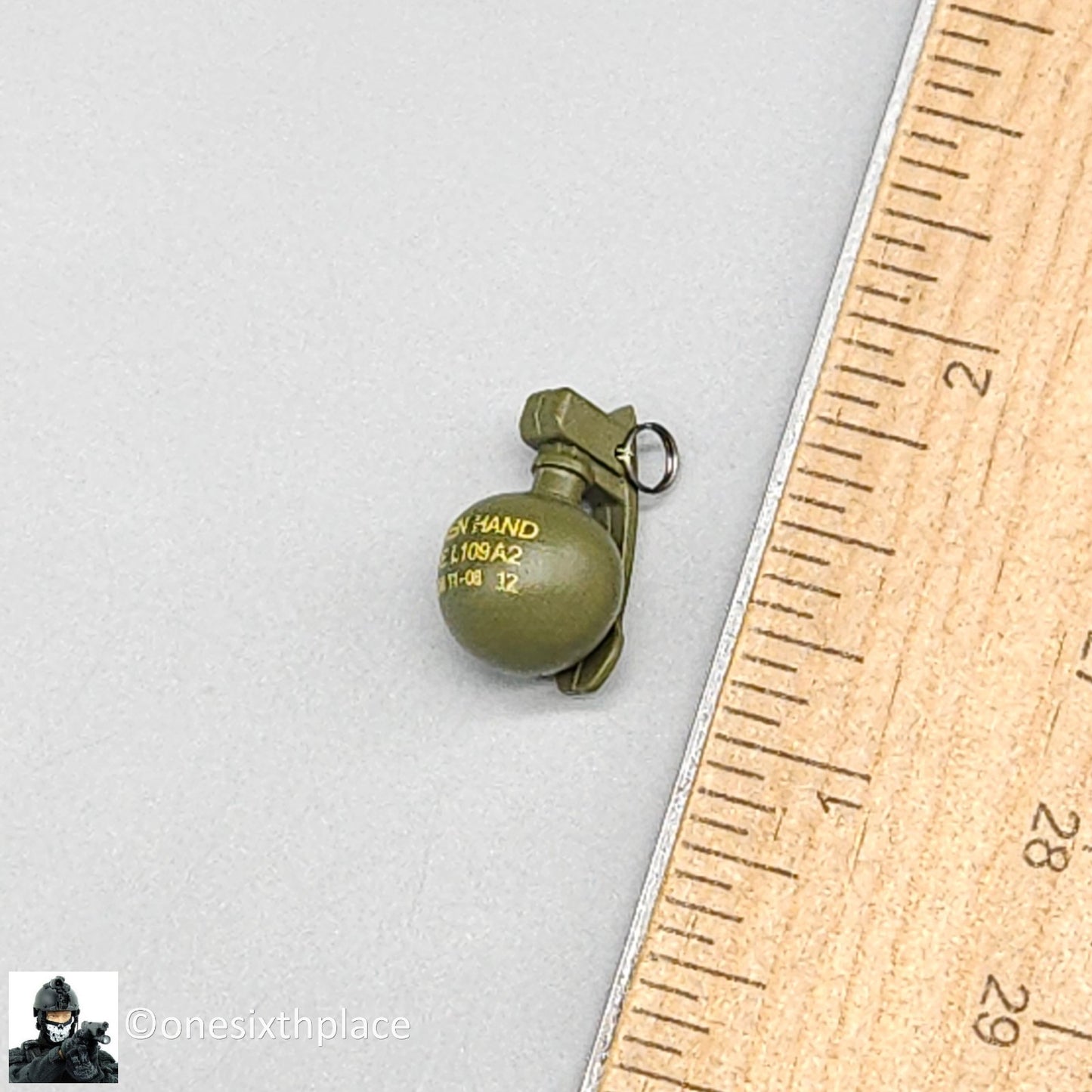 1:6 scale Easy & Simple Coalition Forces British SAS L109 Frag Grenade
