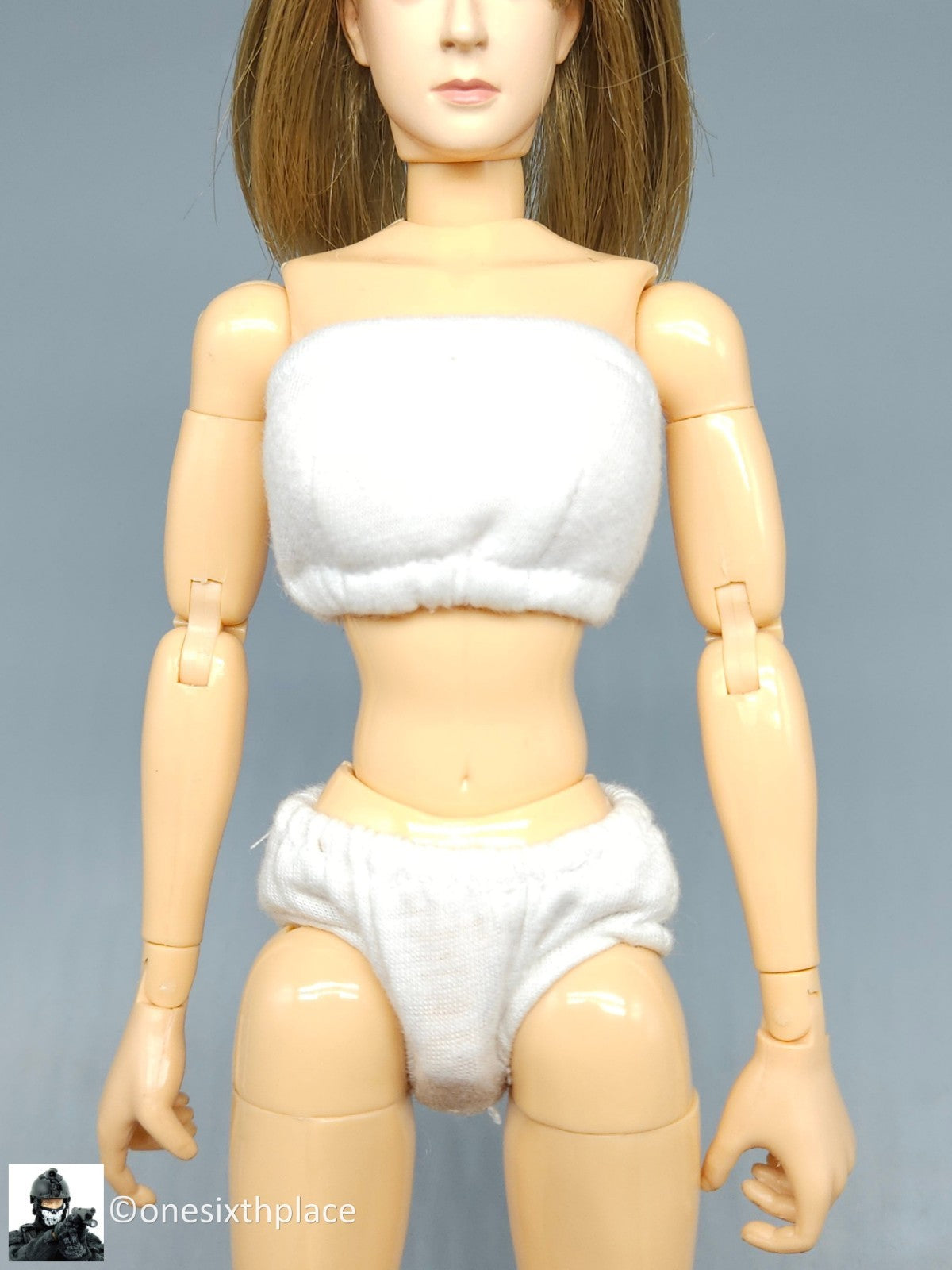 1:6 Dragon WWII Russian Female Sniper Svetlana White Underwear for 12" Figures