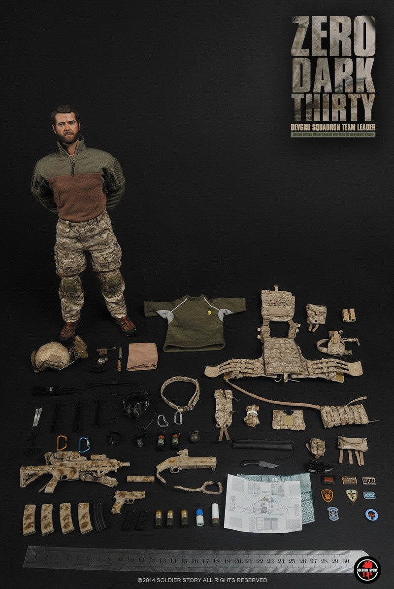 1:6 scale Soldier Story Zero Dark Thirty Team Leader Camo M79 Grenade Launcher