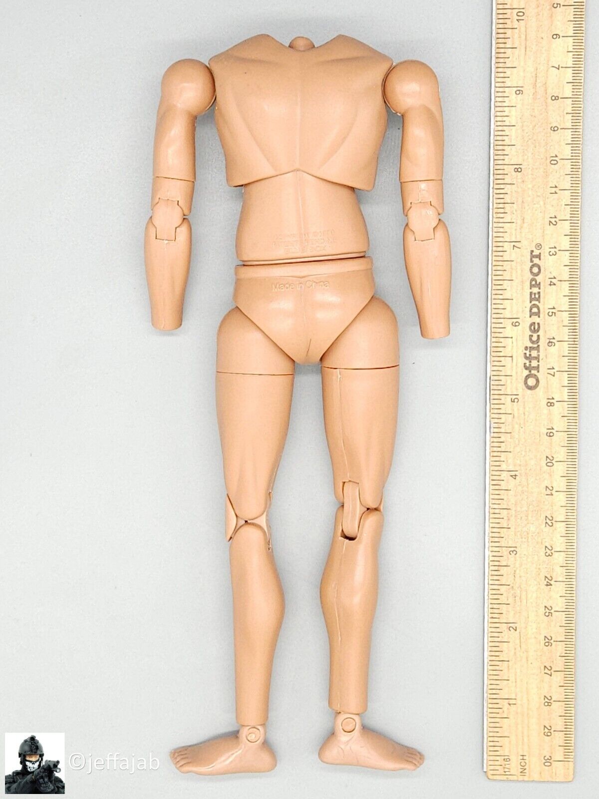 1:6 scale BBI G1 Male Body for 12" Figures