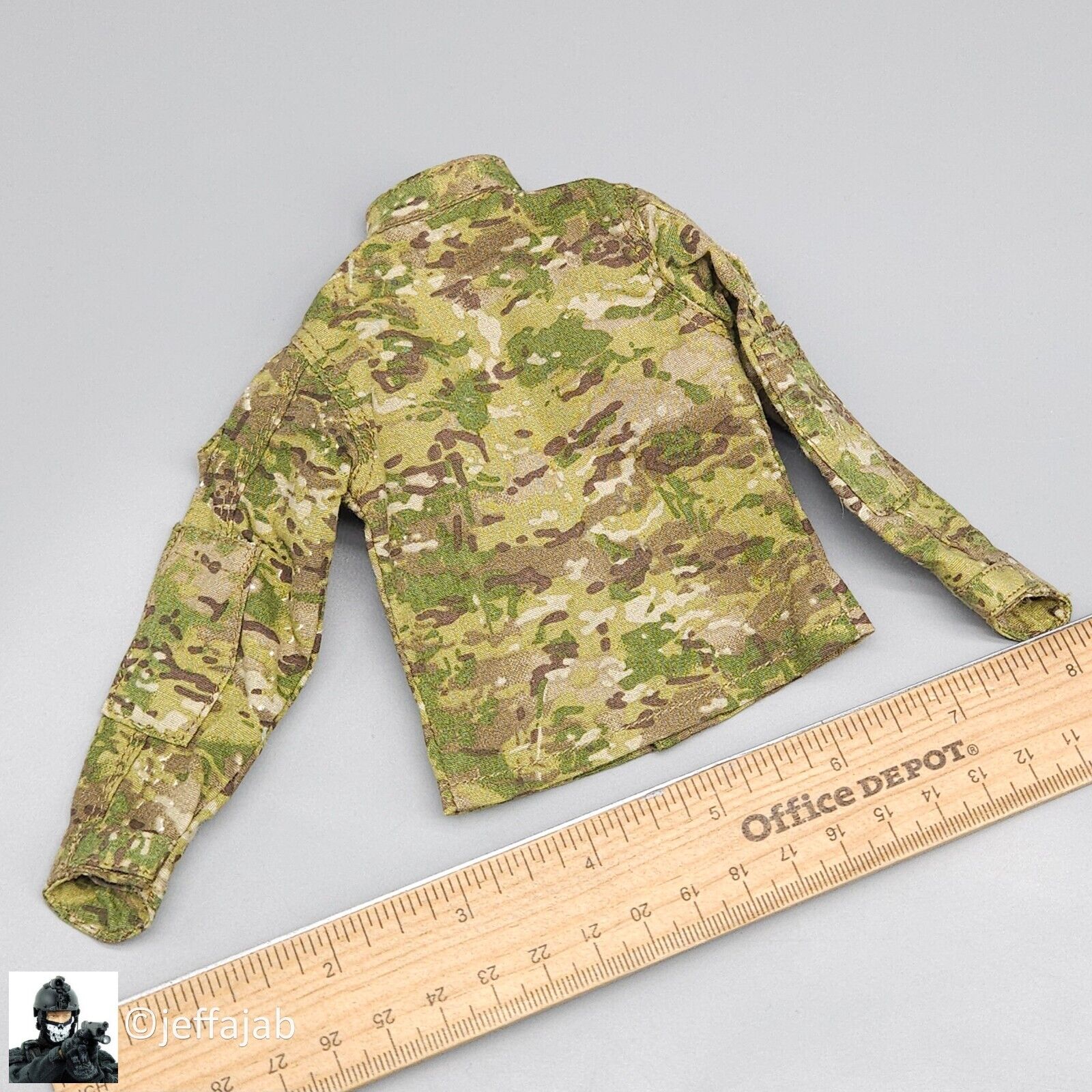 1:6 scale Soldier Story US Army FCS Multicam Blouse Shirt for 12" Figures