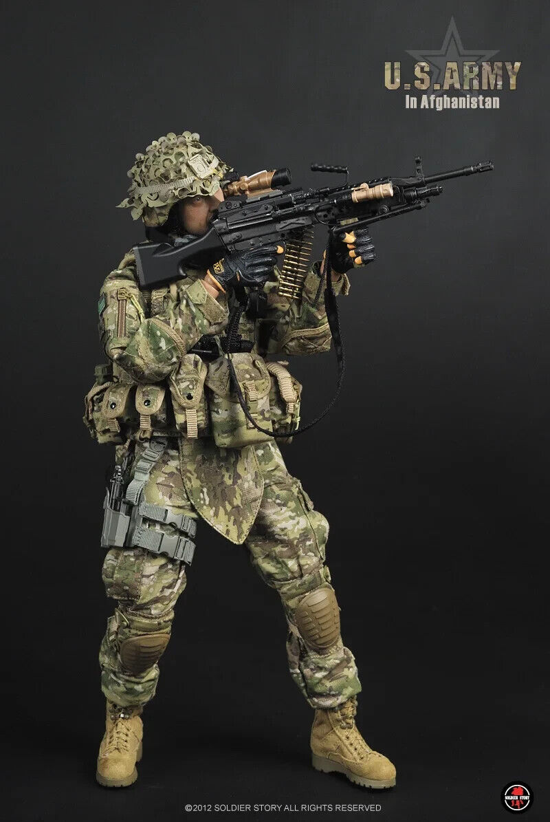 1:6 Soldier Story US Army in Afghanistan Multicam SAW Ammo Pouch for 12" Figures
