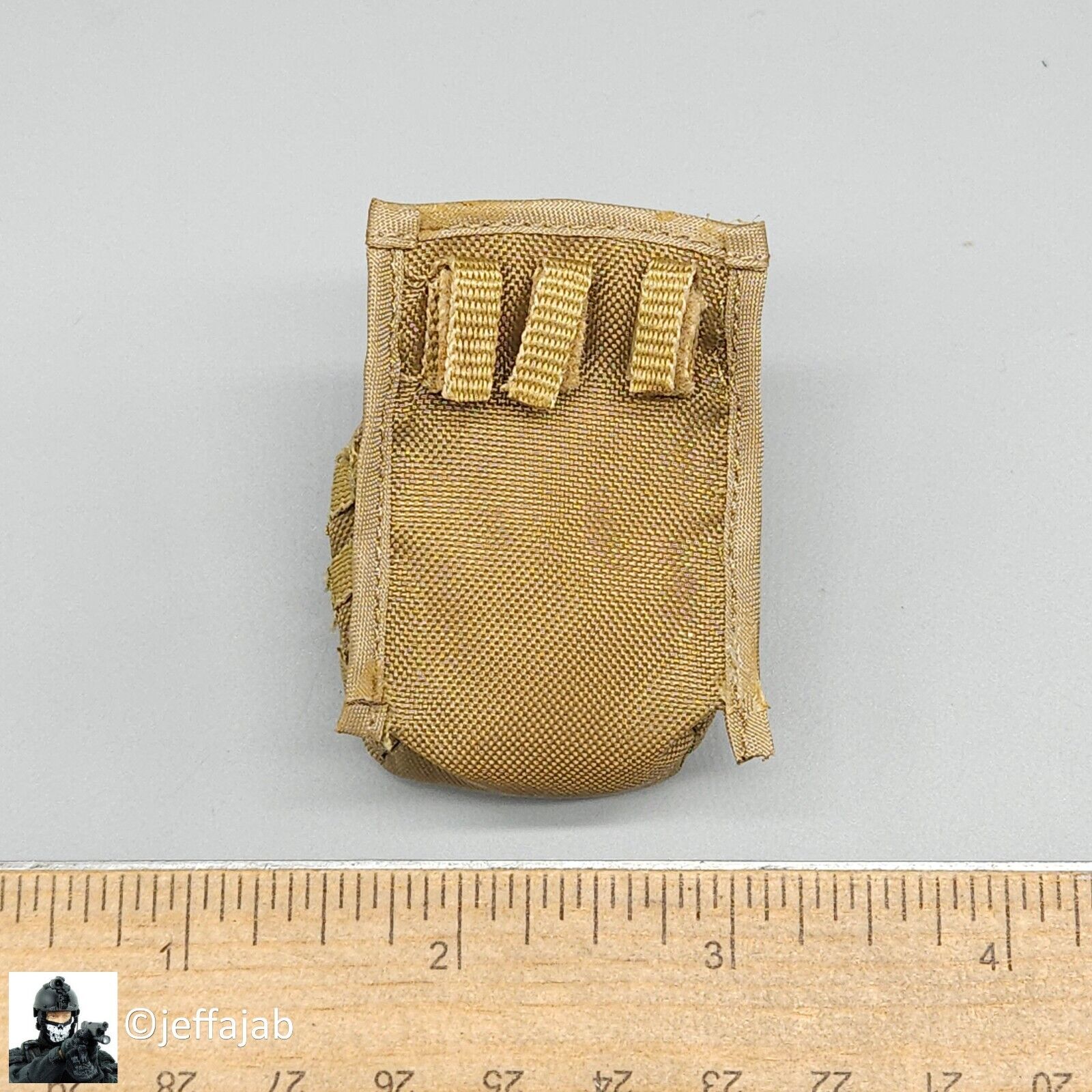 1:6 Soldier Story SF ODA Assault Team Leader Tan Dump Pouch for 12" Figures