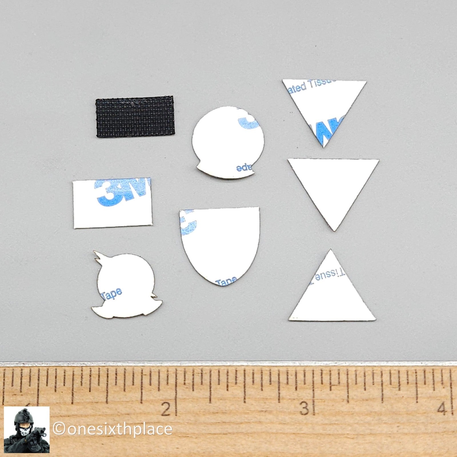 1:6 DID US Navy F-14 Pilot Tom & Nick "Iceman" Patches Set for 12" Figures