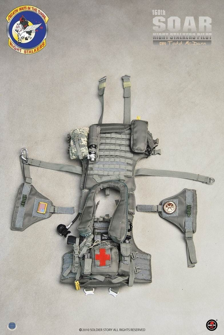 1:6 scale Soldier Story 160th SOAR Nightstalkers Pilot Todd McDunn 12" Figure