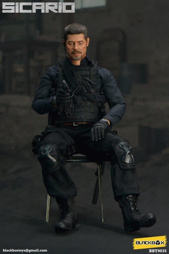 1:6 scale Black Box Toys Sicario 12" Action Figure BB9035