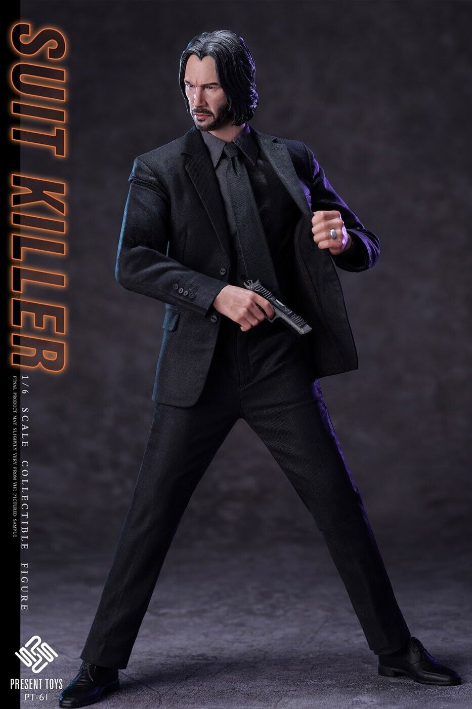 1:6 Present Toys Suit Killer 12" Action Figure John Wick