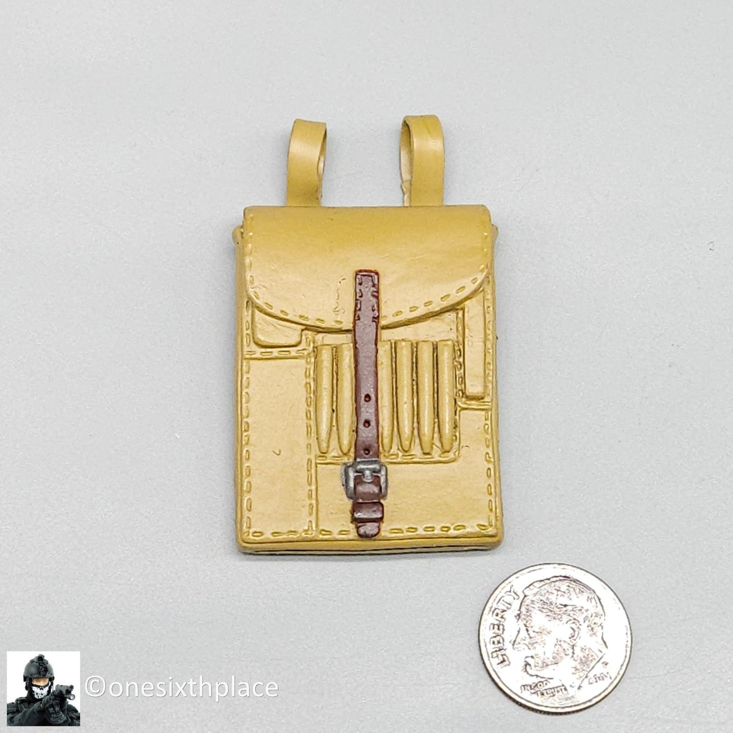 1:6 Dragon WWII German Africa Corps Khaki Map Case for 12" Figures