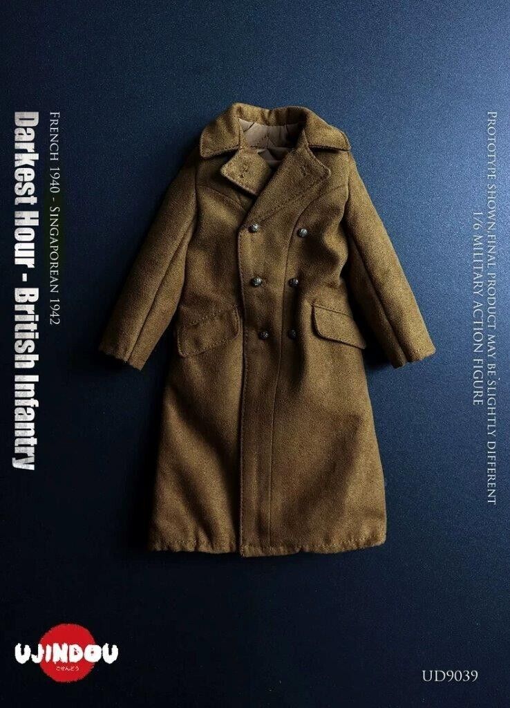 1:6 scale Ujindou British Infantry France 1940 Singapore 1942 12" Figure UD-9039