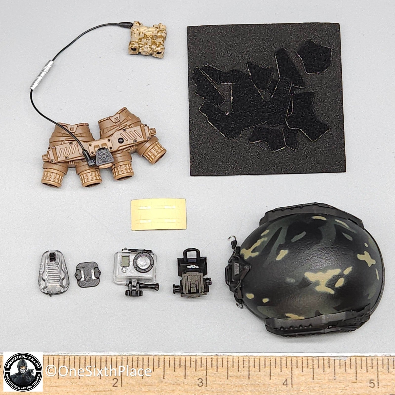 1:6 Easy & Simple Veteran Tactical Instructor Chapter II Special Helmet w/ NVG