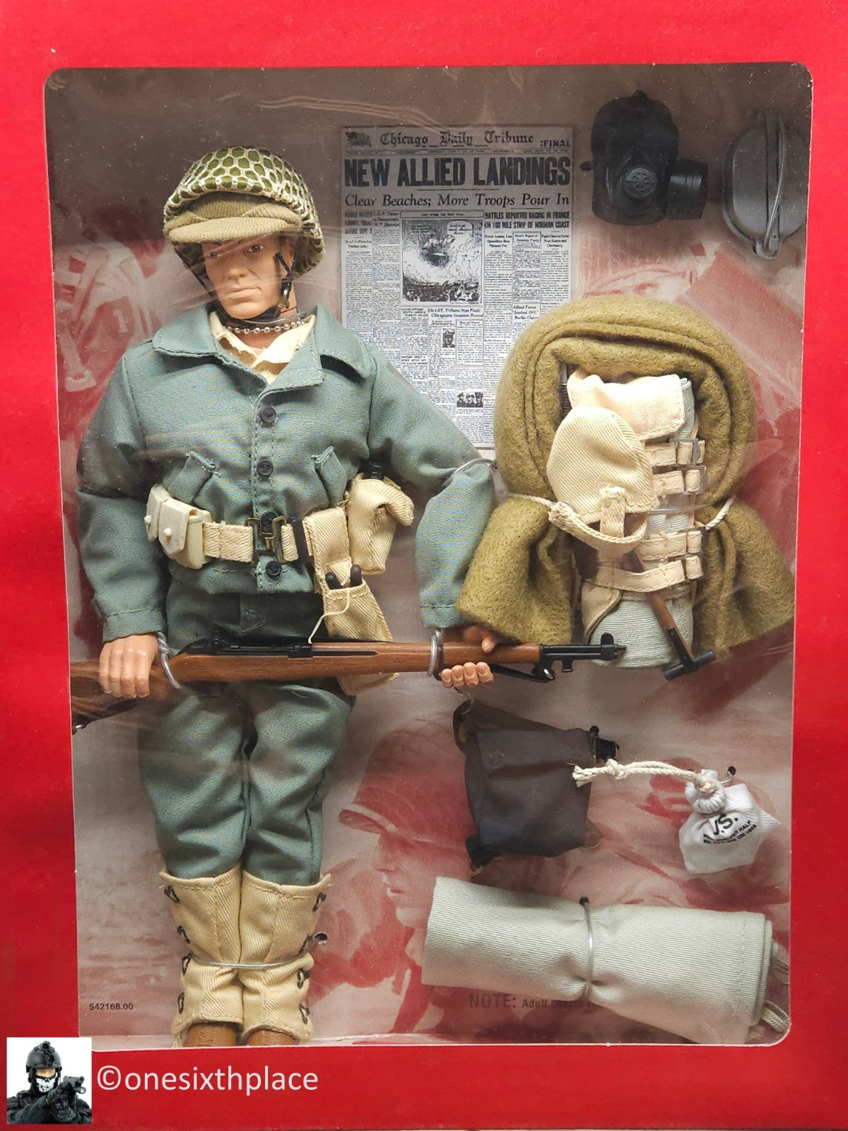 1:6 Hasbro GI Joe Classic Collection D-Day Salute Limited Edition Holiday Figure