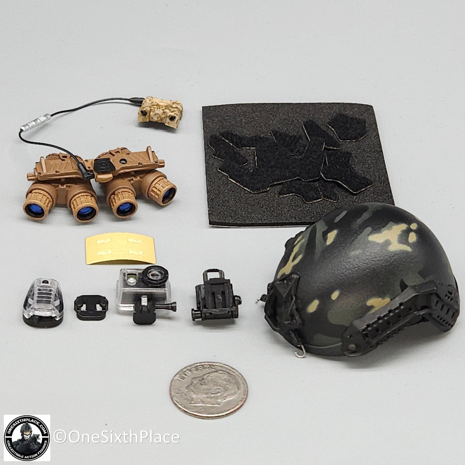1:6 Easy & Simple Veteran Tactical Instructor Chapter II Special Helmet w/ NVG
