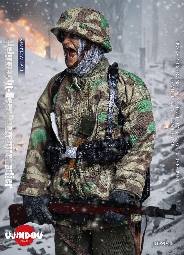 1:6 scale Ujindou WWII German Wehrmacht-Heer Panzergrenadier Kharkov 1943 Figure