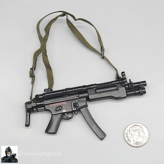 1:6 scale BBI USMC Force Recon Metal MP5 Submachine Gun for 12" Figures