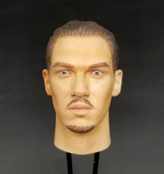 1:6 Ujindou WWII British Dispatch Rider Male Head Sculpt 12" GI Joe Dragon Dam