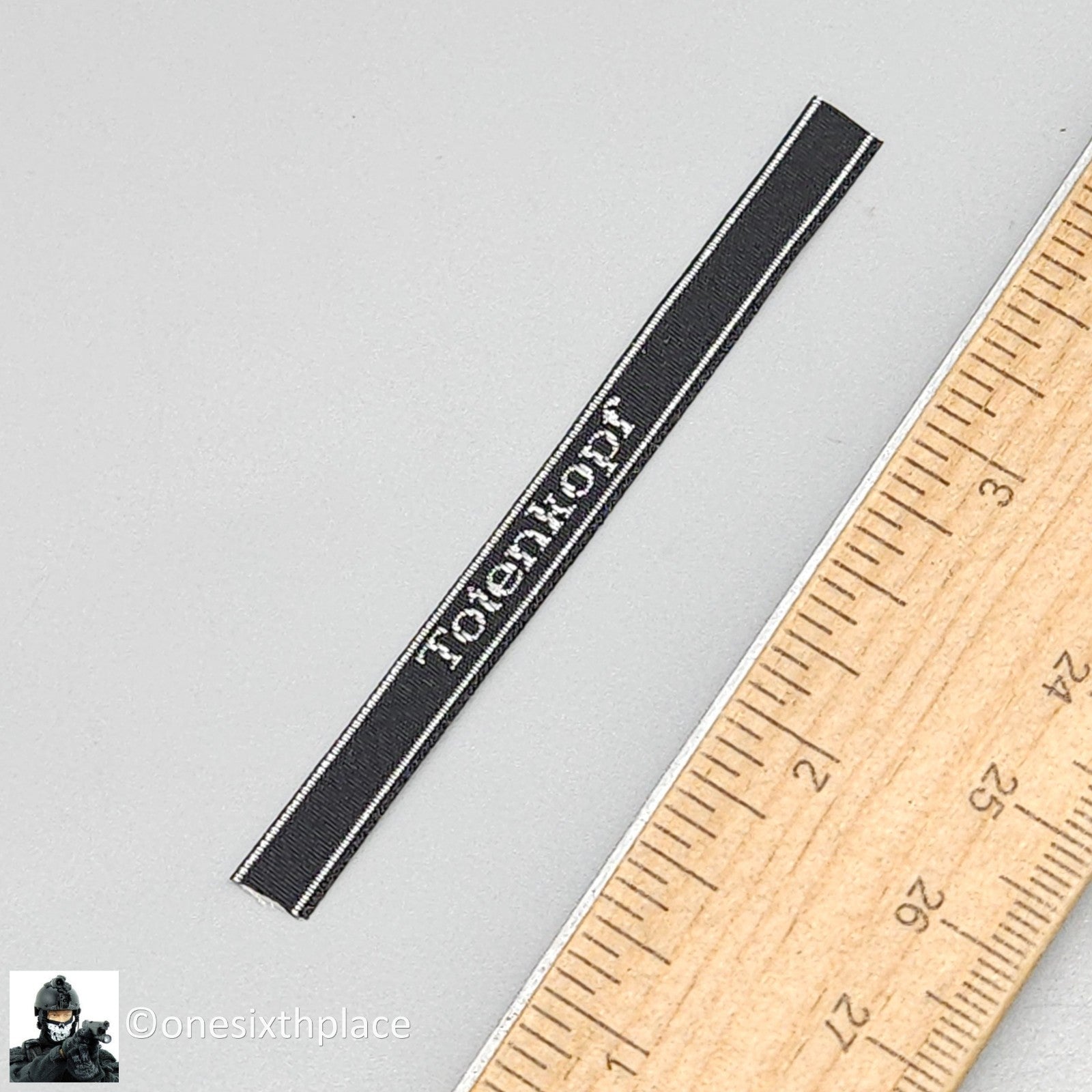 1:6 scale Dragon WWII German Elite Officer Cuff Insignia #1 for 12" Figures