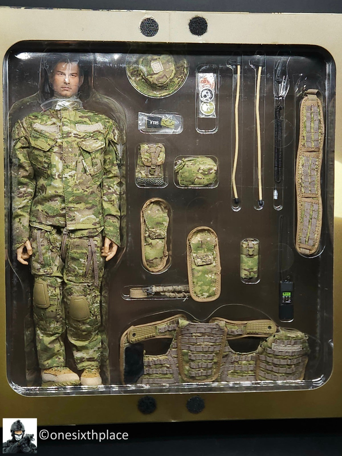 1:6 scale Soldier Story US Army FCS Testing Team Multicam Version 12" Figure
