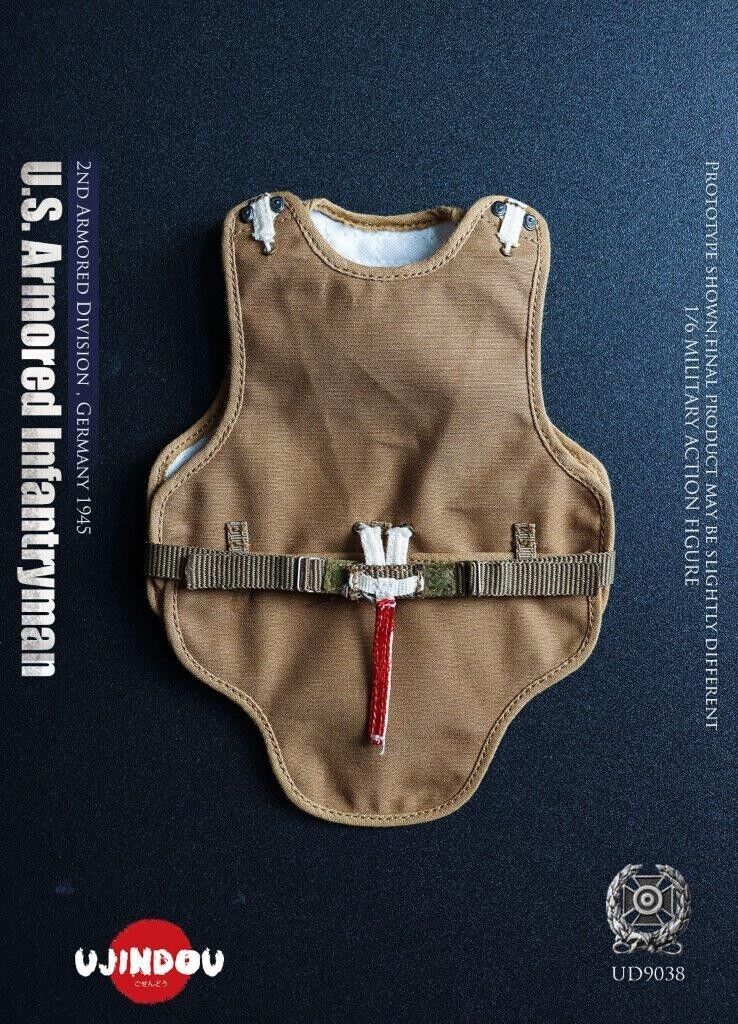 1:6 scale Ujindou WWII US Armored Infantryman Germany 1945 12" Figure UD9038