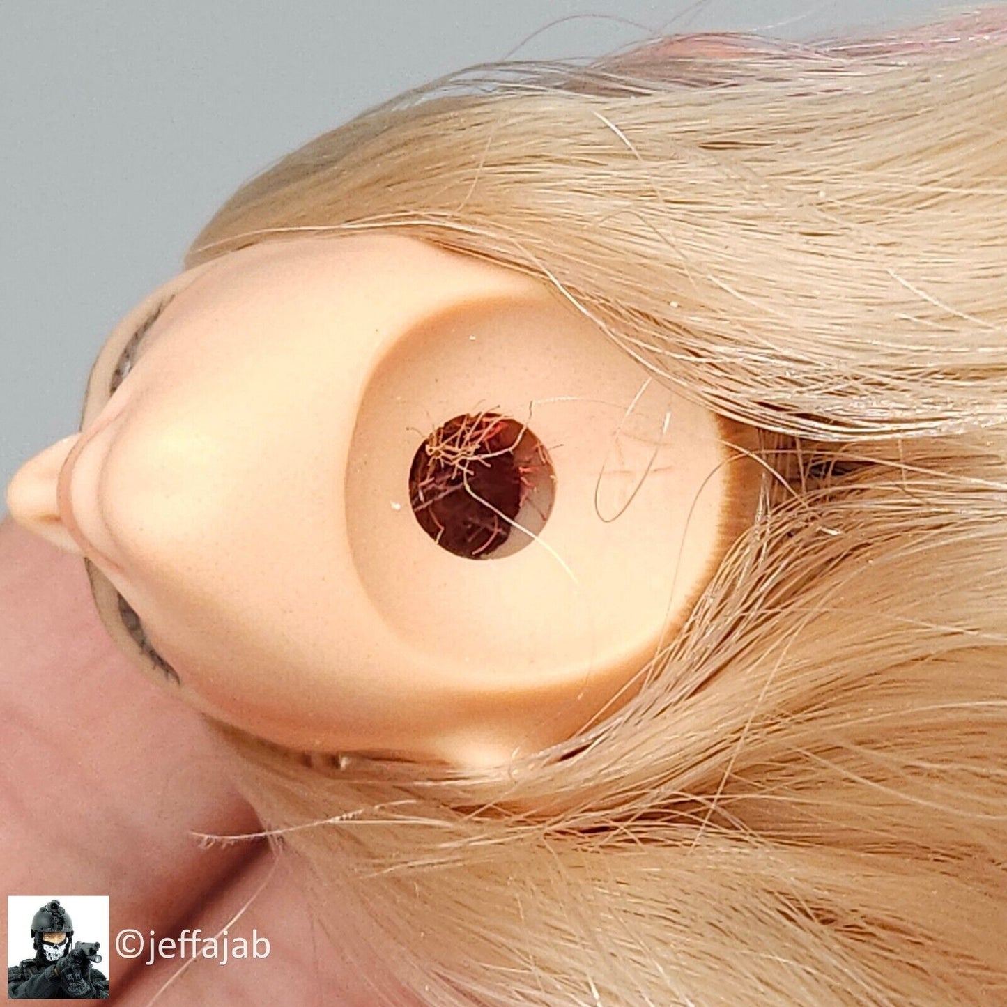 1:6 Triad Toys Dead Cell Iris Branham Female Blond Head Sculpt for 12" Figures