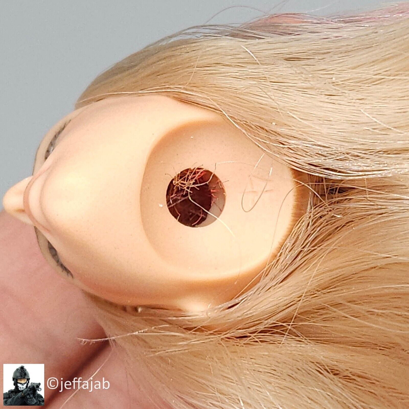 1:6 Triad Toys Dead Cell Iris Branham Female Blond Head Sculpt for 12" Figures