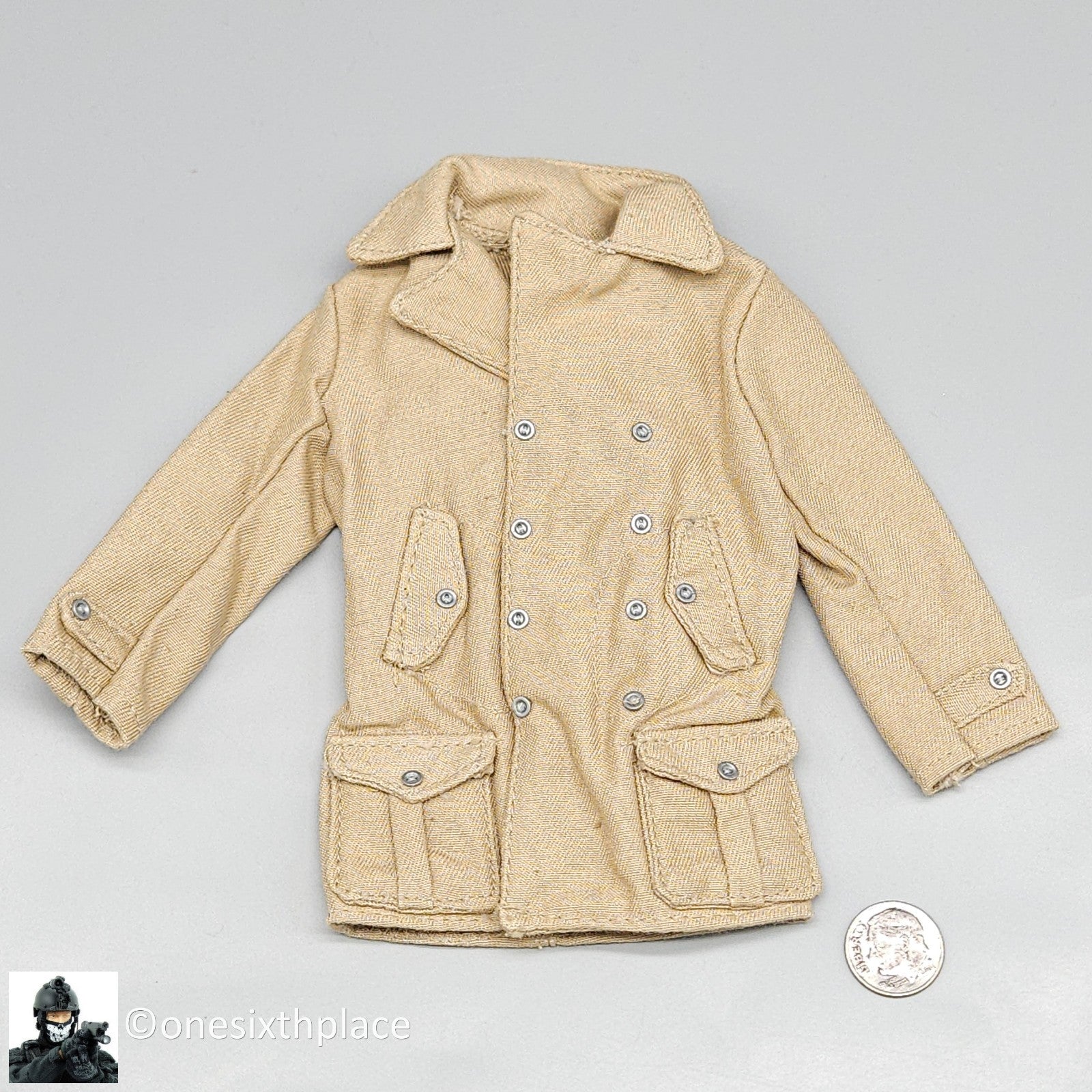 1:6 scale Dragon WWII German Major Kater Gebirgsjager Jacket for 12" Figures