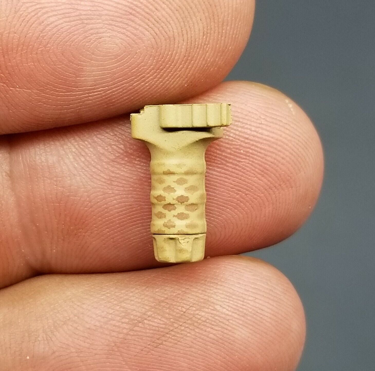 1:6 Easy & Simple Tan Camo Rifle Foregrip Accessory #1 12" GI Joe Dragon DamToy